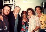 Rafa Escoté, Jon Lord, Lotti lewis, Ian Paice i Max Sunyer – 1995 Jam session a Menorca